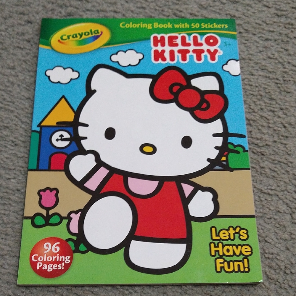 Hello Kitty Coloring Book - New